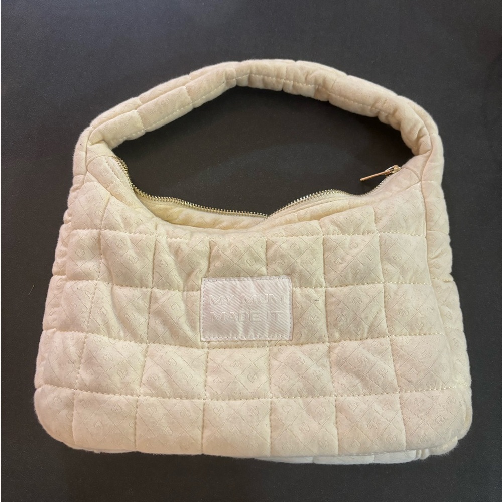 My mum made it quilt bag